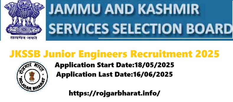 JKSSB Junior Engineers Recruitment 2025